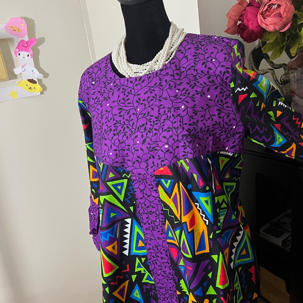Ankara custom made dress